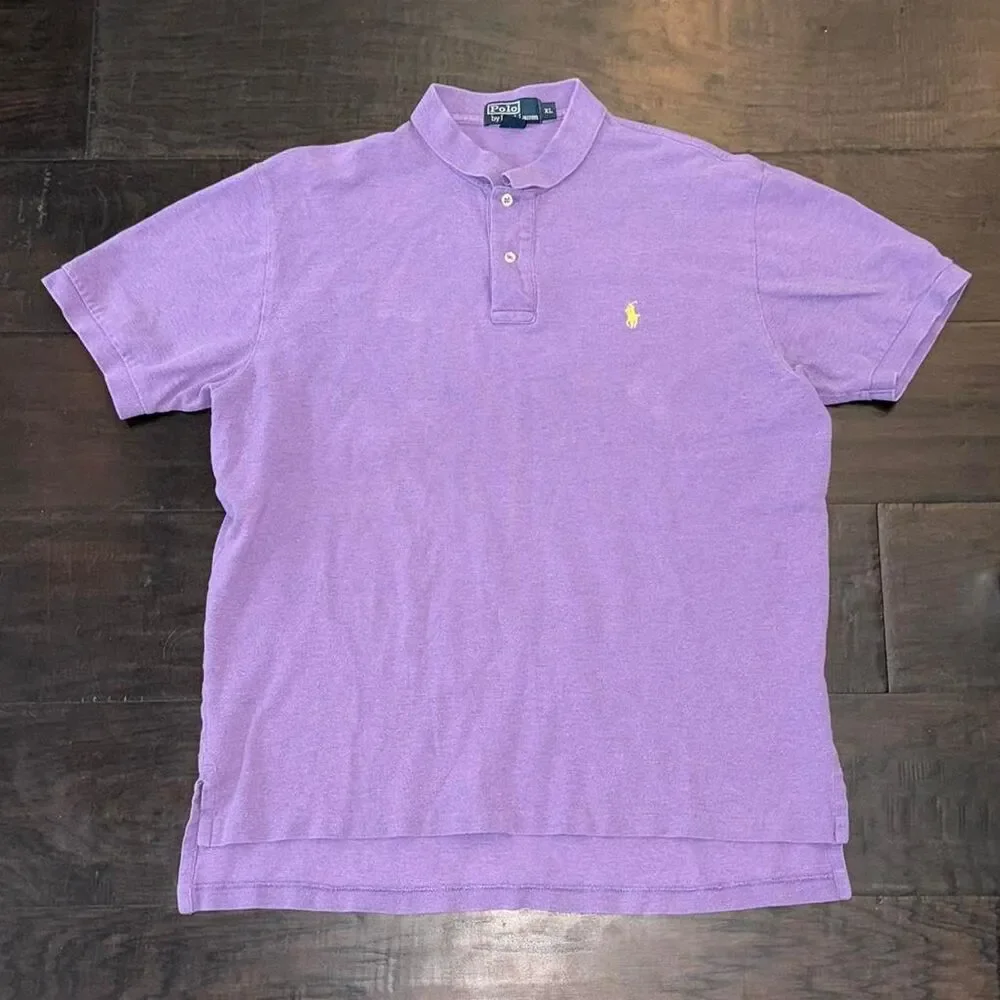 Vintage Polo-Ralph-Lauren Men's Polo Size XL